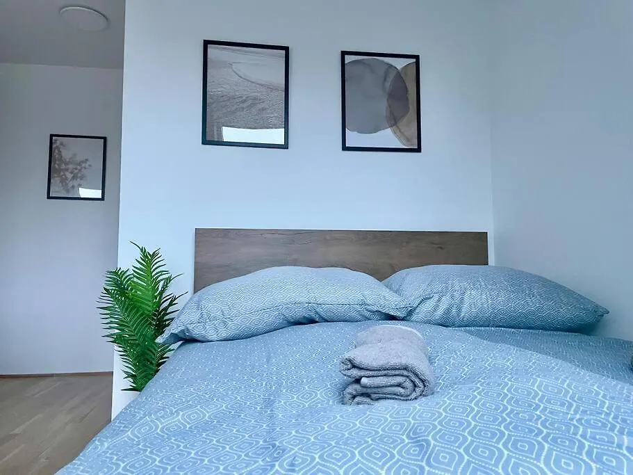 Rooftop Modern Apartment With Free Parking Vídeň